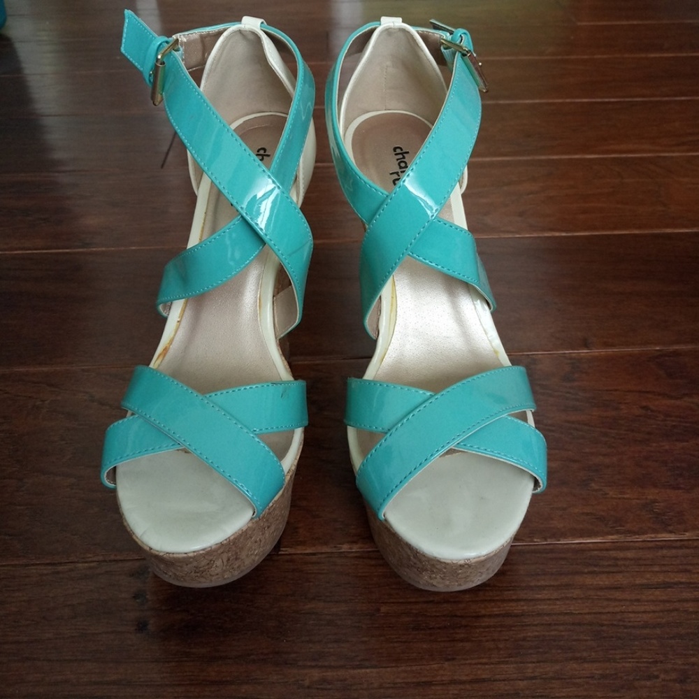 6" cork wedges